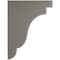Ekena Millwork 1 3/4"W x 7 1/4"D x 9 1/2"H Bedford Wood Vintage Decor Bracket, Reclaimed Grey BKTWD02X07X10BEGY - alternate 3